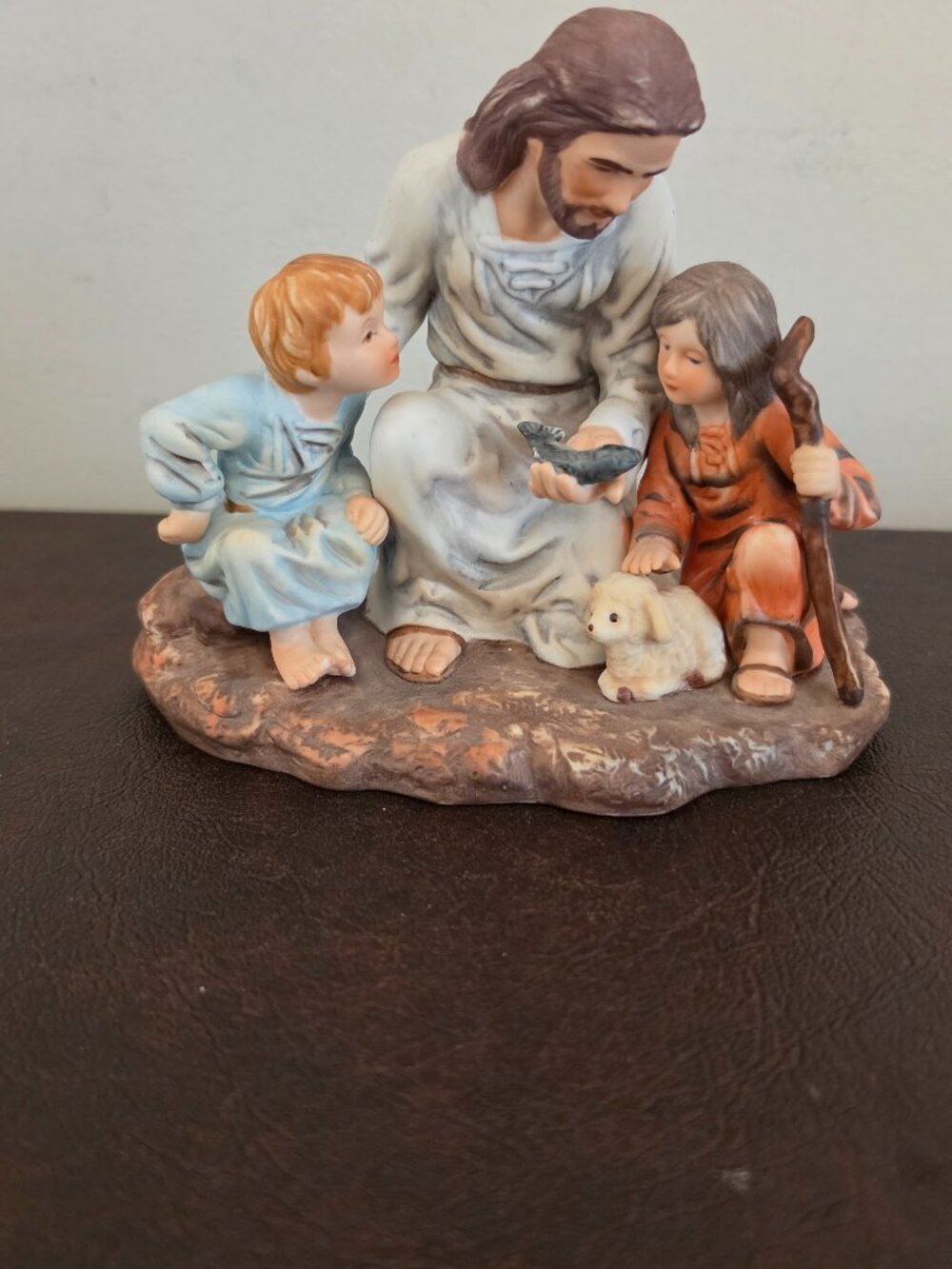 The HOMCO 1983 The Fisherman Masterpiece Porcelain figurine
